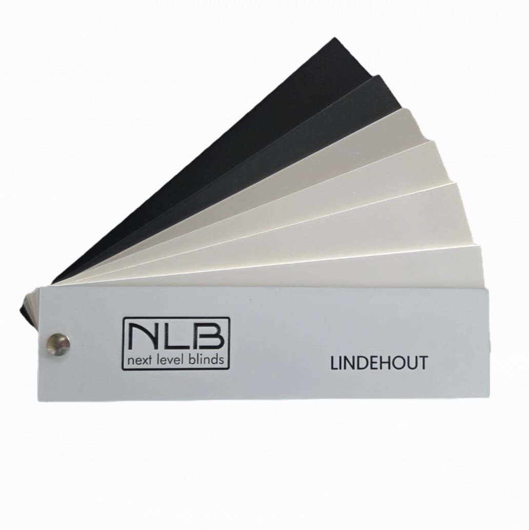 Next Level Blinds kleurwaaier lindehout jaloezieën
